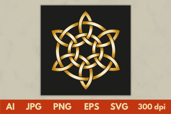 Celtic Knots No.11 Graphics for Modern Editorial Design