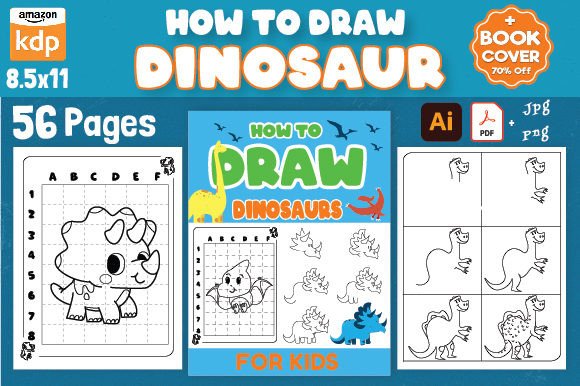 How to Draw Dinosaur Graphics for Marketing