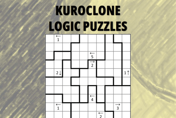 Kuroclone Logic Puzzles 10x10 – Hard: Graphics for KDP Interiors