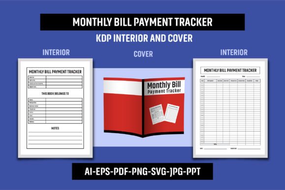 Monthly Bill Payment Graphics for KDP Interiors